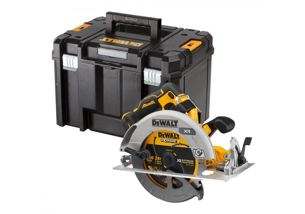 Scie circulaire XR 18V ADVANTAGE 6Ah Li-Ion Brushless 190 mm - DCS573T1-QW - Dewalt