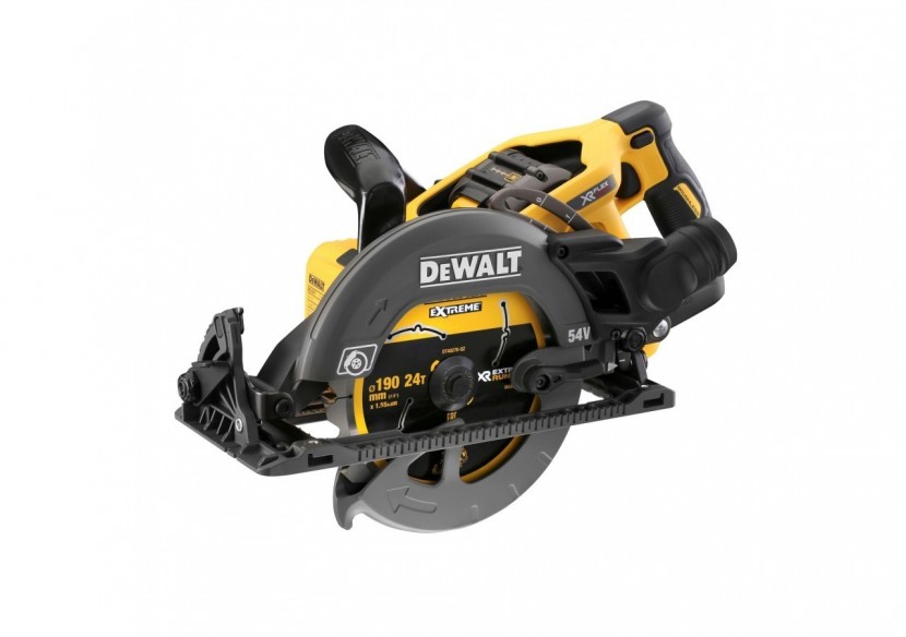 Scie circulaire Construction XR FLEXVOLT 54V 2Ah Li-Ion Brushless 190 mm - DCS577T2-QW - Dewalt