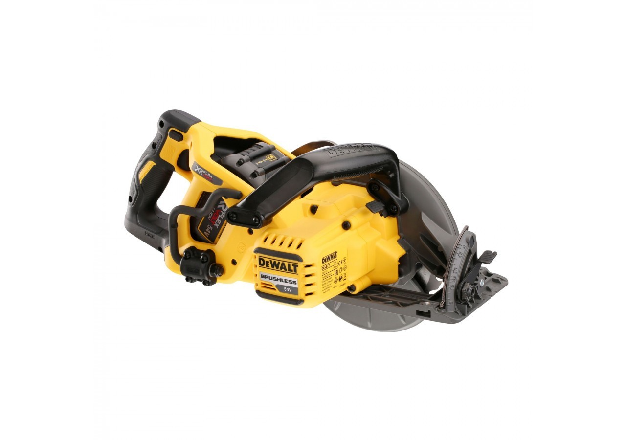 Scie circulaire Construction XR FLEXVOLT 54V 2Ah Li-Ion Brushless 190 mm - DCS577T2-QW - Dewalt