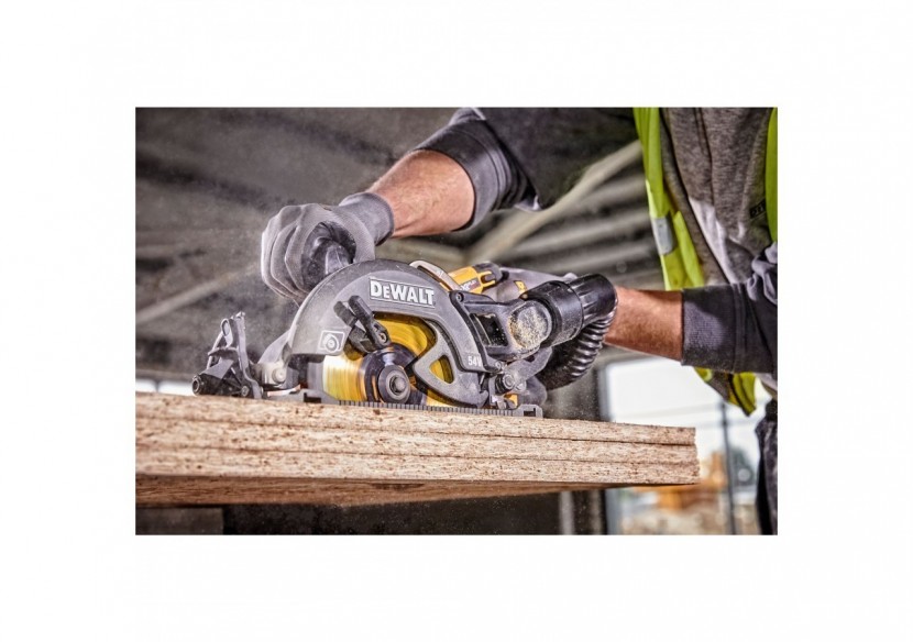 Scie circulaire Construction XR FLEXVOLT 54V 2Ah Li-Ion Brushless 190 mm - DCS577T2-QW - Dewalt