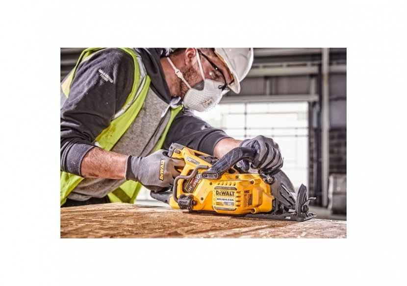 Scie circulaire Construction XR FLEXVOLT 54V 2Ah Li-Ion Brushless 190 mm - DCS577T2-QW - Dewalt
