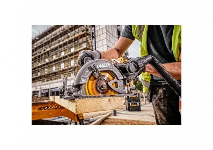 Scie circulaire Construction XR FLEXVOLT 54V 2Ah Li-Ion Brushless 190 mm - DCS577T2-QW - Dewalt