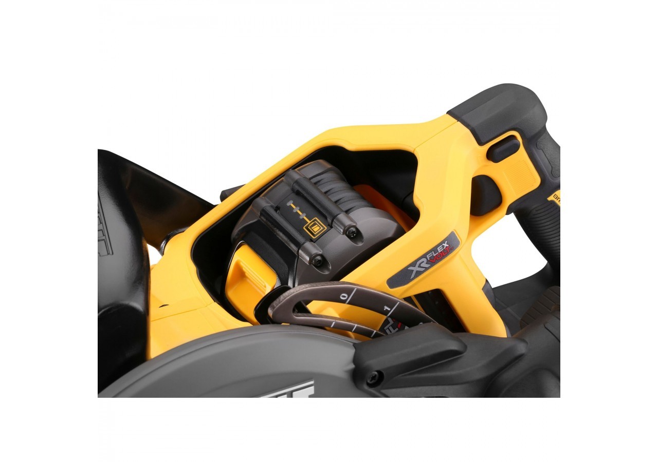 Scie circulaire Construction XR FLEXVOLT 54V 2Ah Li-Ion Brushless 190 mm - DCS577T2-QW - Dewalt