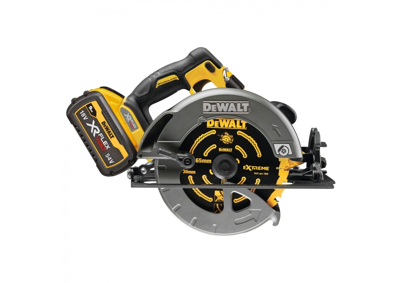 Scie circulaire XR FLEXVOLT 54V 3Ah Li-Ion Brushless 190 mm - DCS578X2-QW - Dewalt