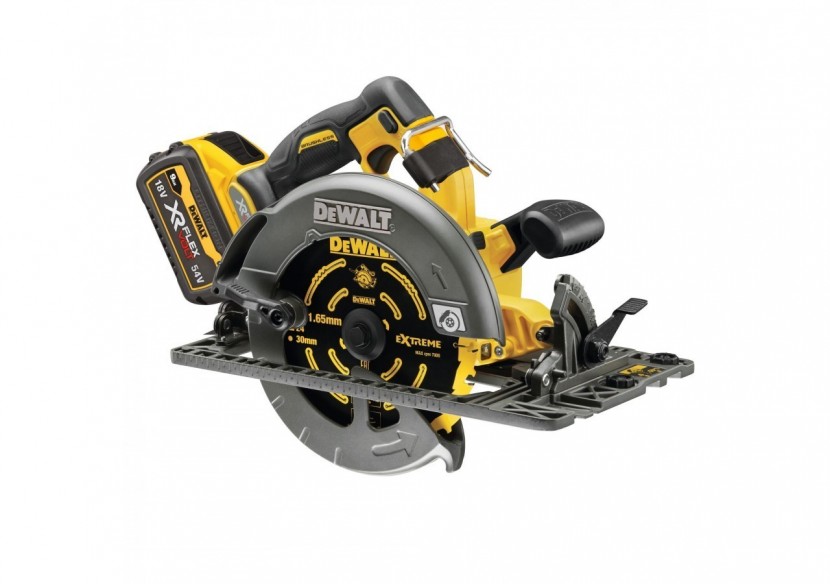 Scie circulaire XR FLEXVOLT 54V 3Ah Li-Ion Brushless 190 mm - compatible rail de guidage - DCS579X2-QW - Dewalt