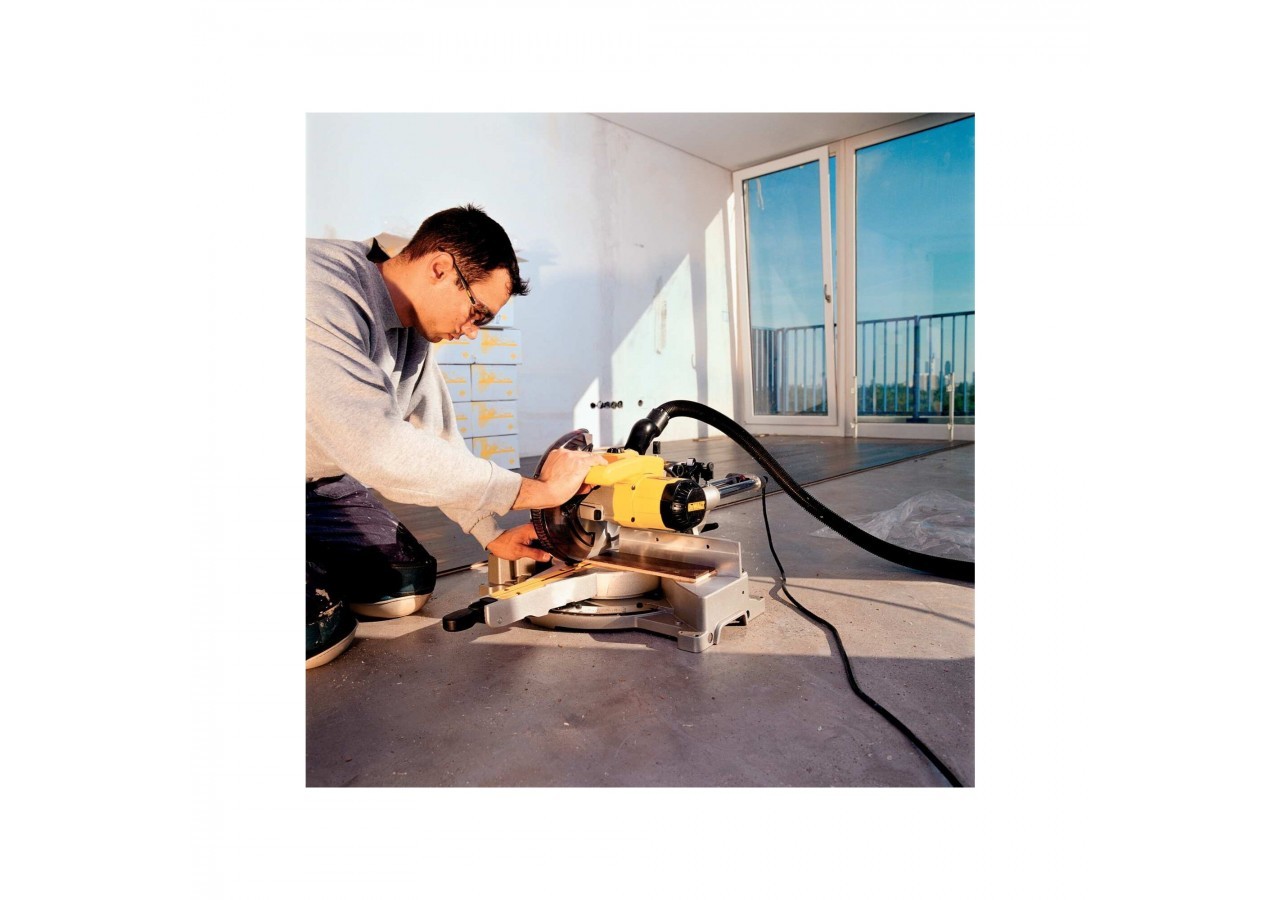 Scie à onglets radiale 1600W 216 mm - DW712-QS - Dewalt