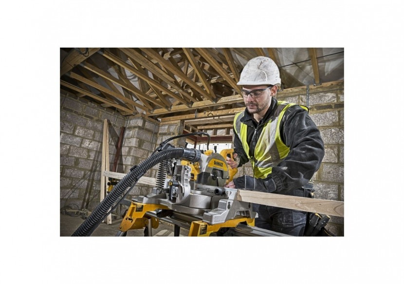 Scie à onglets radiale 1800W 216 mm - DWS777-QS - Dewalt