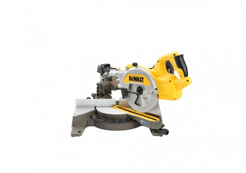 Scie à onglets radiale XR FLEXVOLT 54V 2Ah Li-Ion Brushless 216 mm - DCS777T2-QW - Dewalt