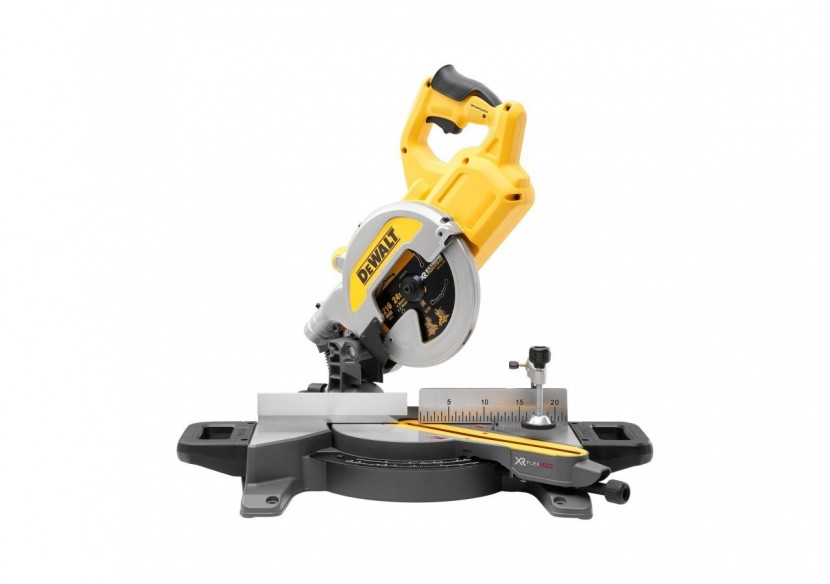 Scie à onglets radiale XR FLEXVOLT 54V Brushless 216 mm - DCS777N-XJ - Dewalt