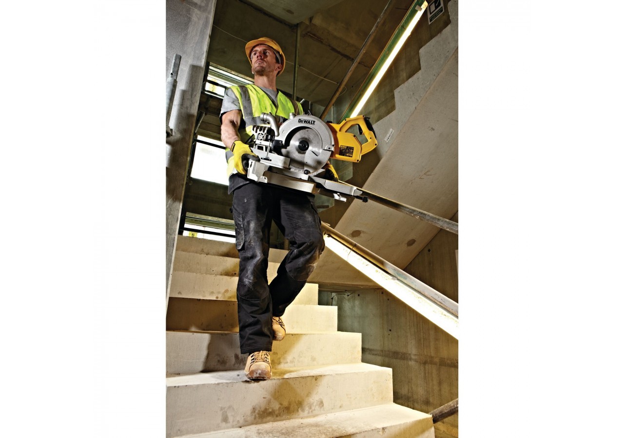 Scie à onglets radiale 1850W 250 mm - DWS778-QS - Dewalt