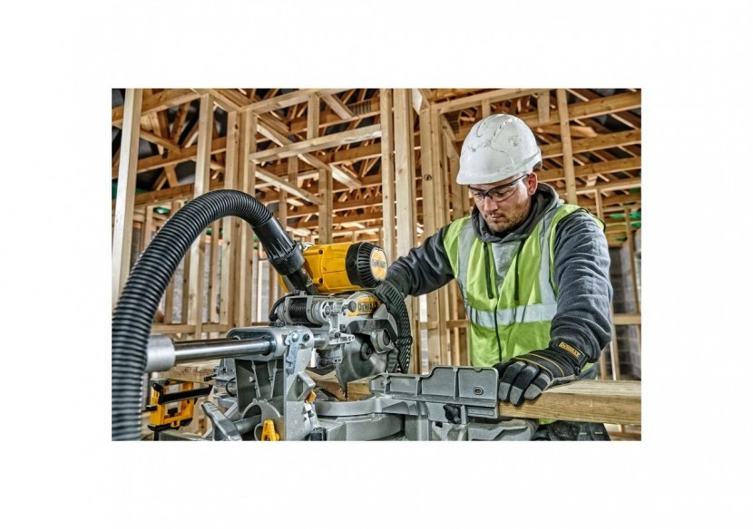 Scie à onglets radiale 1600W 250 mm - DWS727-QS - Dewalt