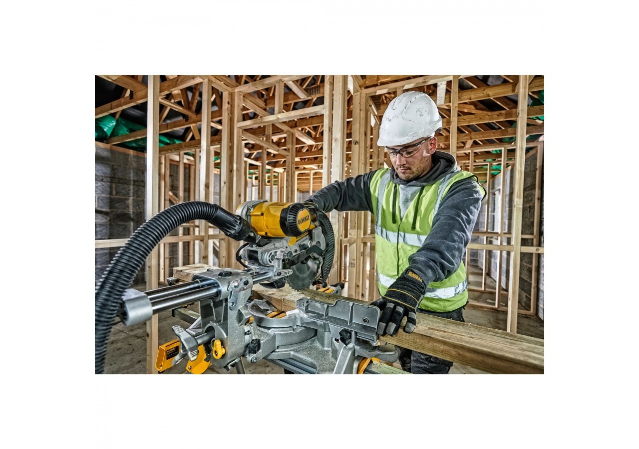 Scie à onglets radiale 1600W 250 mm - DWS727-QS - Dewalt