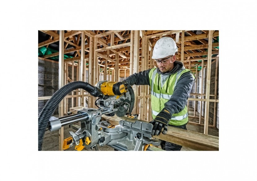 Scie à onglets radiale 1600W 250 mm - DWS727-QS - Dewalt