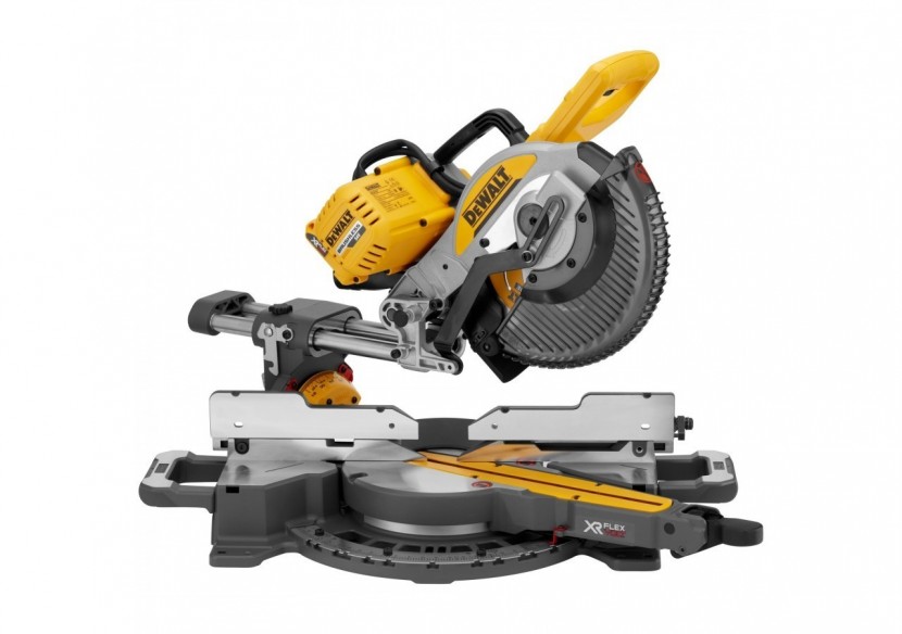 Scie à onglets radiale XR FLEXVOLT 54V Brushless 250 mm - DCS727N-XJ - Dewalt