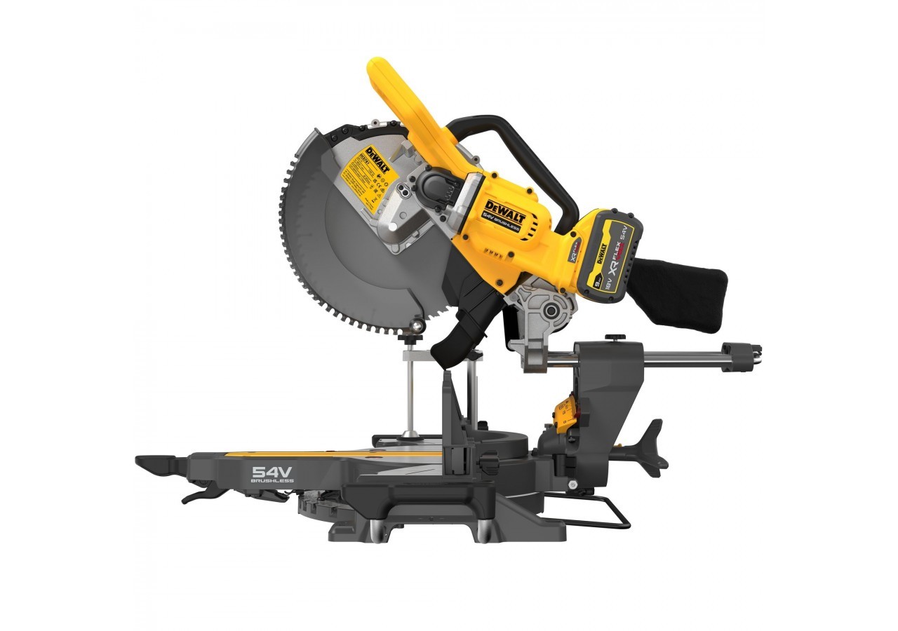 Scie à onglets XR FLEXVOLT 54V 3Ah Li-Ion Brushless 305 mm - DCS781X2-QW - Dewalt