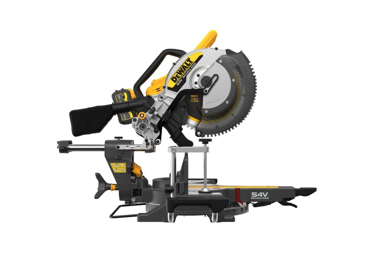 Scie à onglets XR FLEXVOLT 54V 3Ah Li-Ion Brushless 305 mm - DCS781X2-QW - Dewalt