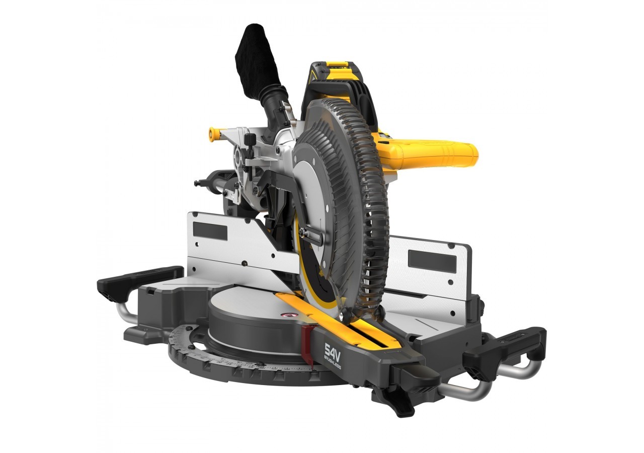 Scie à onglets XR FLEXVOLT 54V 3Ah Li-Ion Brushless 305 mm - DCS781X2-QW - Dewalt