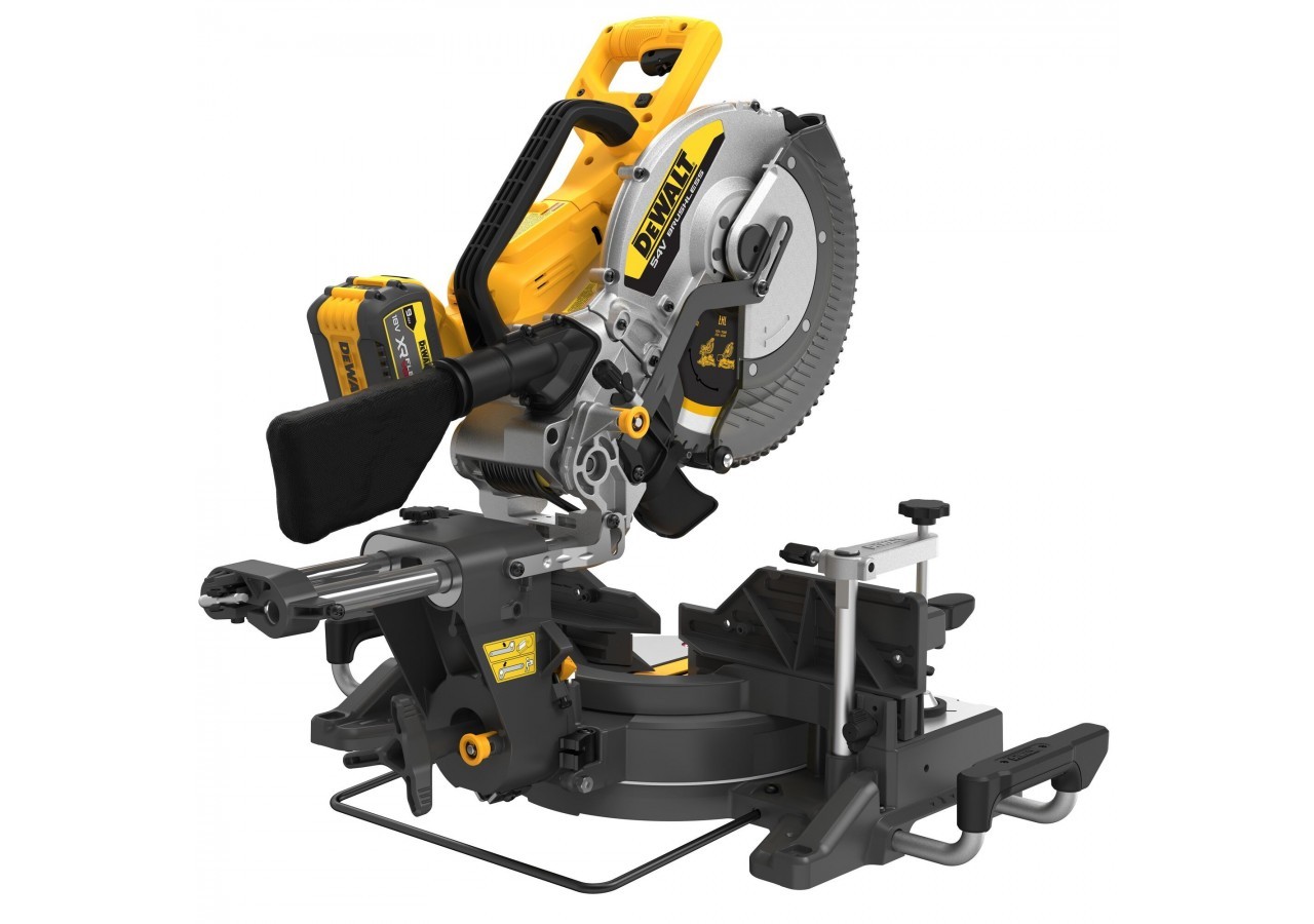 Scie à onglets XR FLEXVOLT 54V 3Ah Li-Ion Brushless 305 mm - DCS781X2-QW - Dewalt