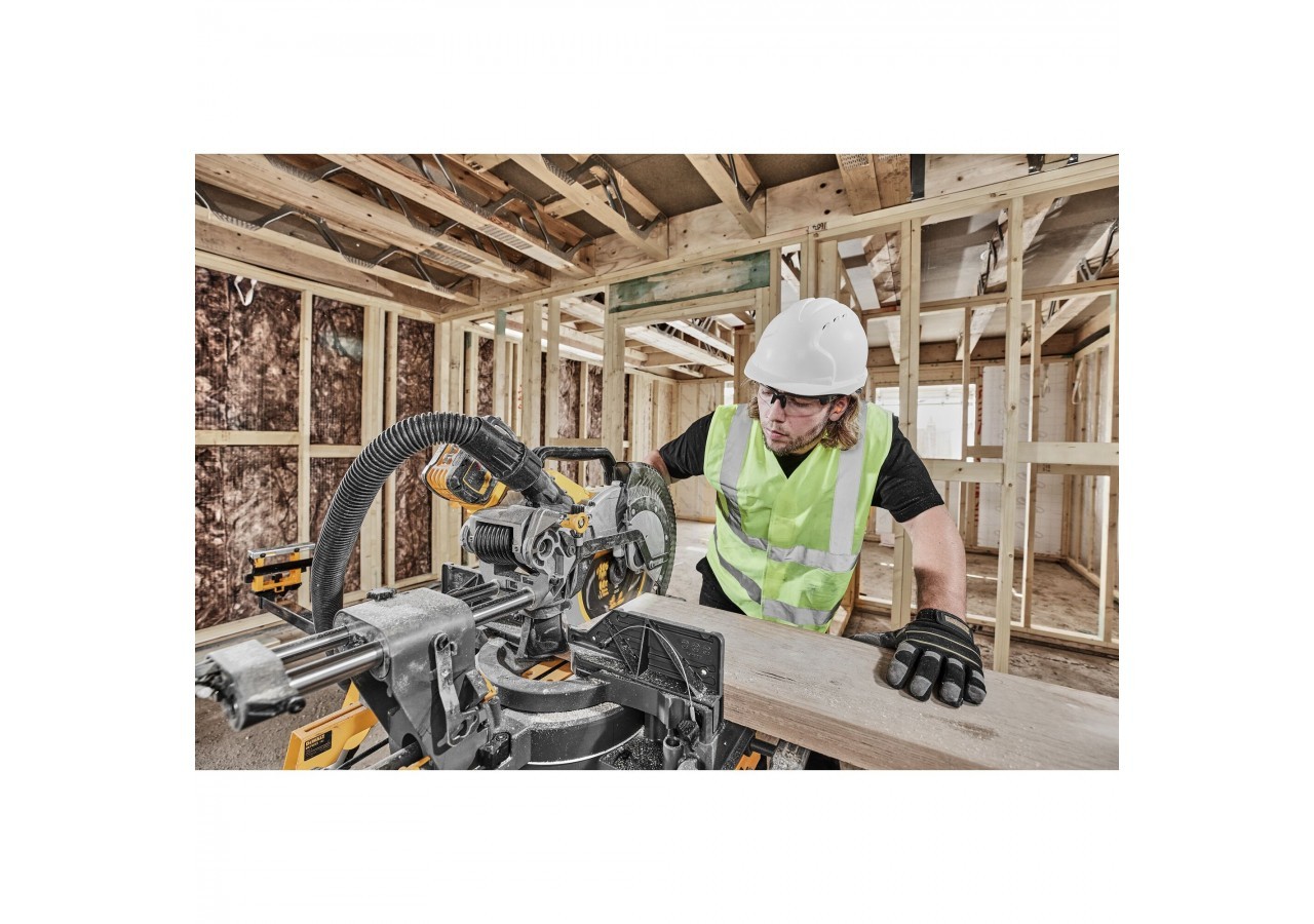 Scie à onglets XR FLEXVOLT 54V 3Ah Li-Ion Brushless 305 mm - DCS781X2-QW - Dewalt