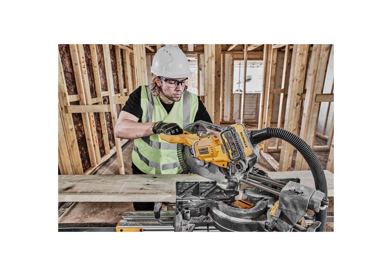 Scie à onglets XR FLEXVOLT 54V Brushless 305 mm - DCS781N-XJ - Dewalt