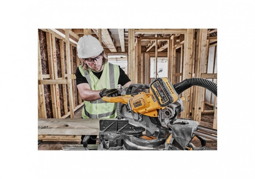 Scie à onglets XR FLEXVOLT 54V Brushless 305 mm - DCS781N-XJ - Dewalt