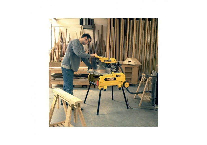 Scie à table et à onglets retournables 2000W 305 mm - D27107XPS-QS - Dewalt