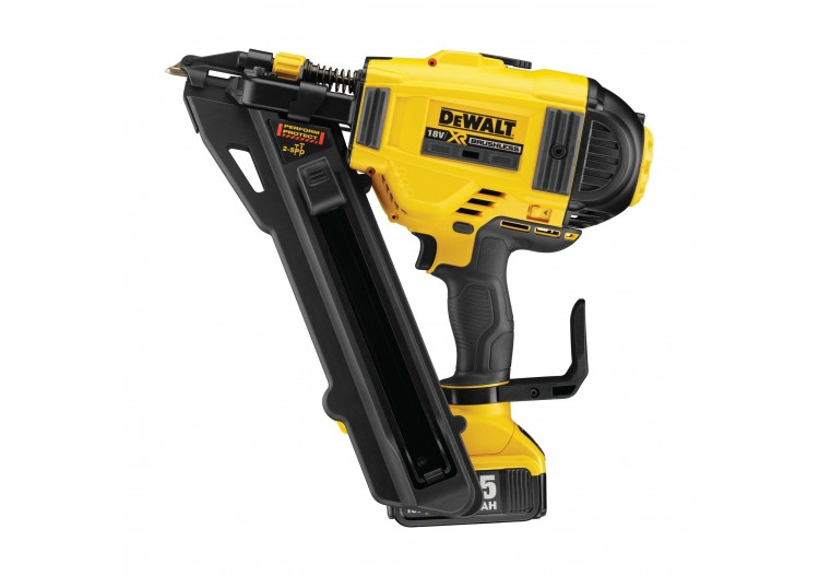 Cloueur de sabot de charpente XR 18V 5Ah Li-Ion Brushless - DCN693P2-QW - Dewalt 2