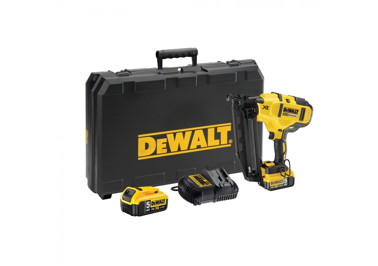 Cloueur de finition 16Ga XR 18V 5Ah Li-Ion Brushless - DCN660P2-QW - Dewalt