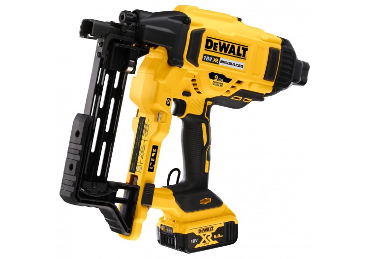 Agrafeuse pour clôture XR 18V 5Ah Li-Ion Brushless - DCFS950P2-QW - Dewalt