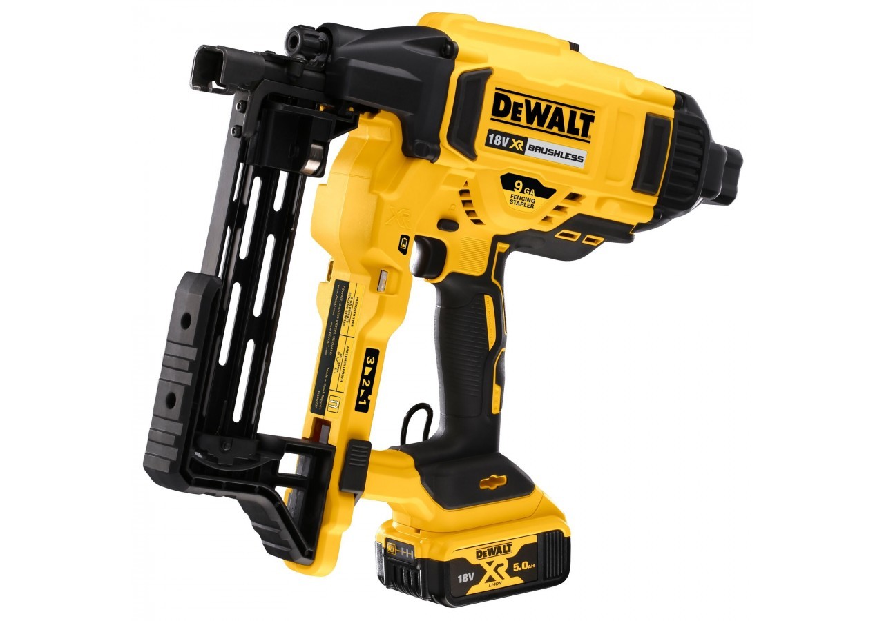 Agrafeuse pour clôture XR 18V 5Ah Li-Ion Brushless - DCFS950P2-QW - Dewalt