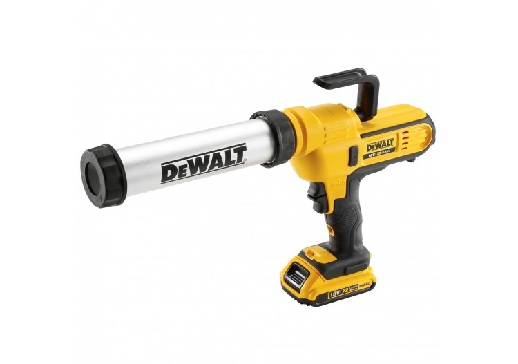 Pistolet à mastic XR 18V 2Ah Li-Ion - tube court - DCE571D1-QW - Dewalt