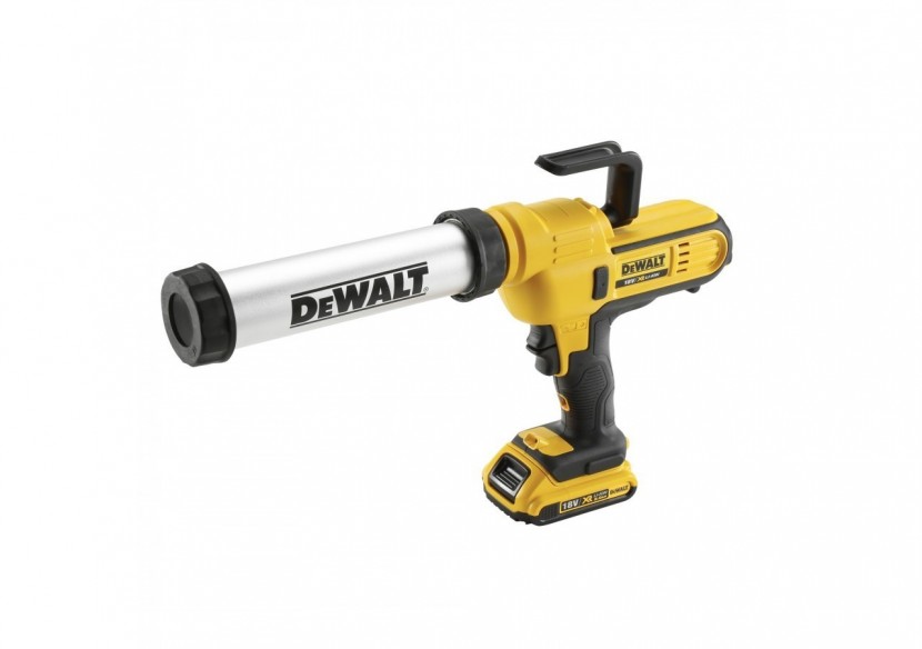 Pistolet à mastic XR 18V 2Ah Li-Ion - tube court - DCE571D1-QW - Dewalt