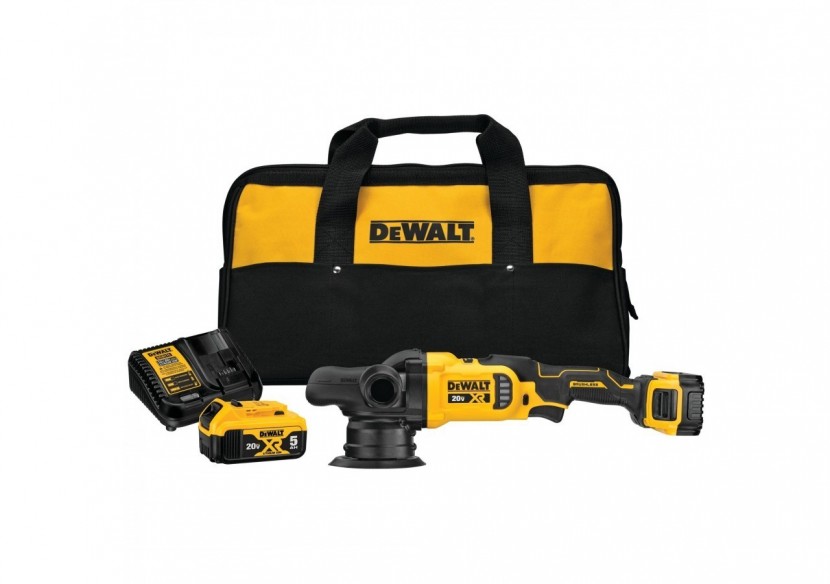 Polisseuse à double action XR 18V 5Ah Li-Ion Brushless - DCM848P2-QW - Dewalt