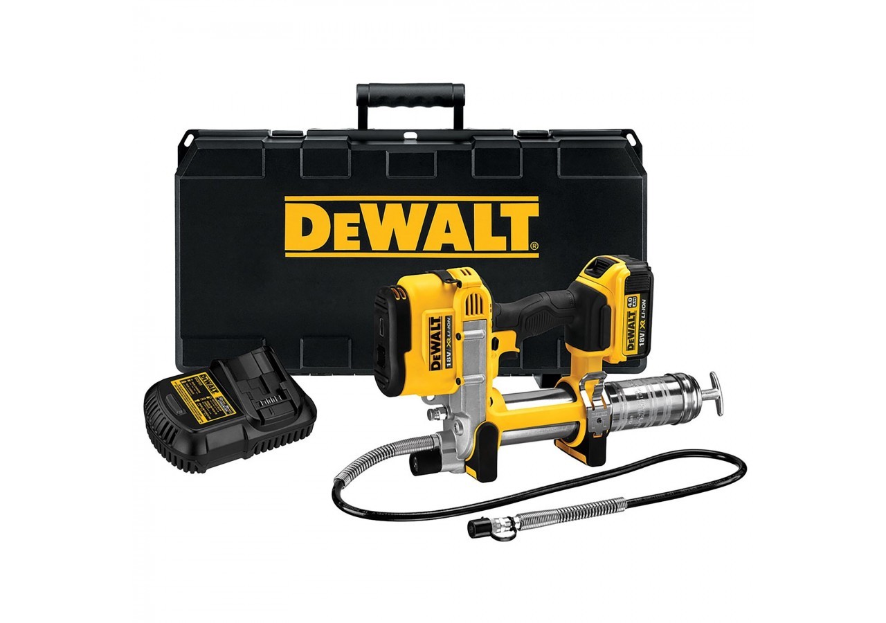 Pompe à graisse XR 18V 4Ah Li-Ion - DCGG571M1-QW - Dewalt