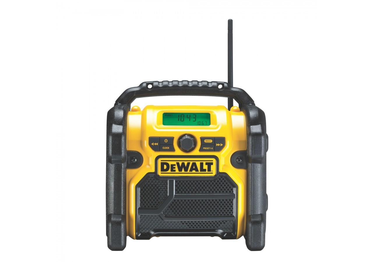 Radio Compacte sur secteur ou batteries XR 12V / 18V - DCR019-QW - Dewalt