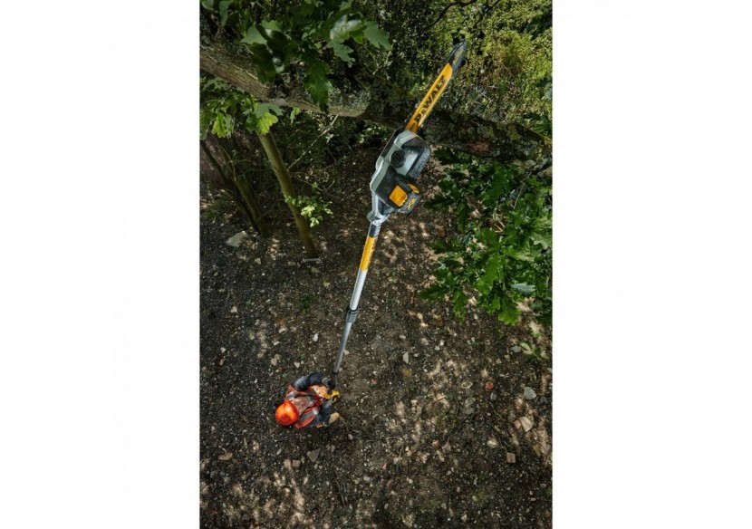 Élagueuse Sur Perche 2 En 1 Sans Fil SEESII - Tronçonneuse 6 Pouces, 2 Batteries 4000 MAh, Portée 4,87 M