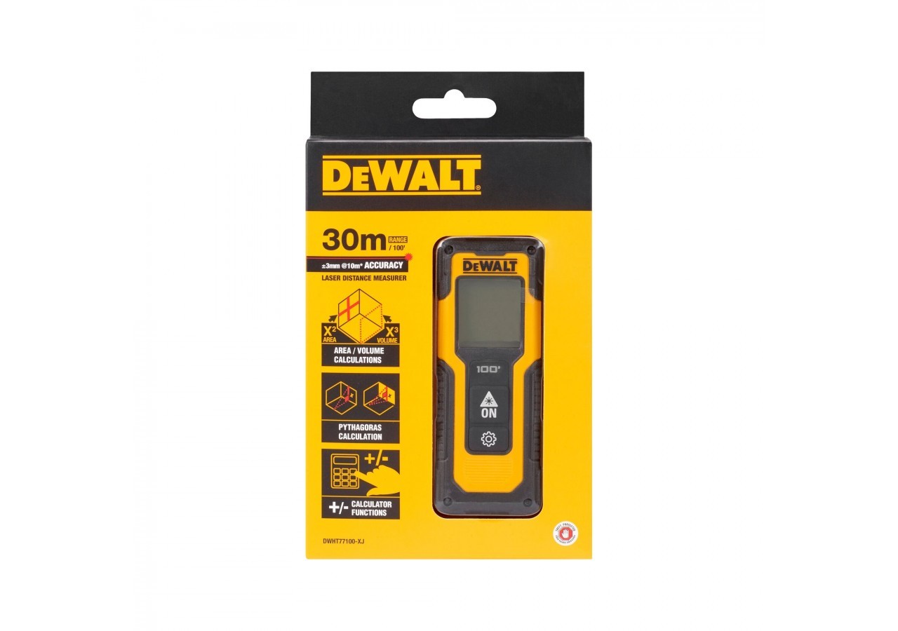 Mesure laser 30 m - DWHT77100-XJ - Dewalt