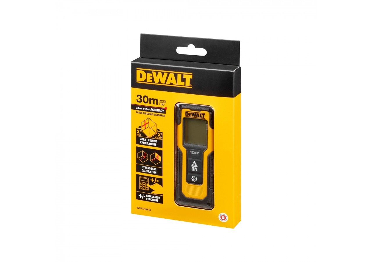Mesure laser 30 m - DWHT77100-XJ - Dewalt