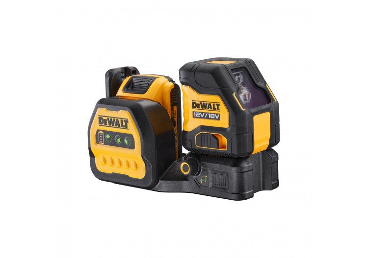 Laser croix XR 12V / 18V 2Ah Li-Ion - faisceaux verts - DCE088D1G18-QW - Dewalt
