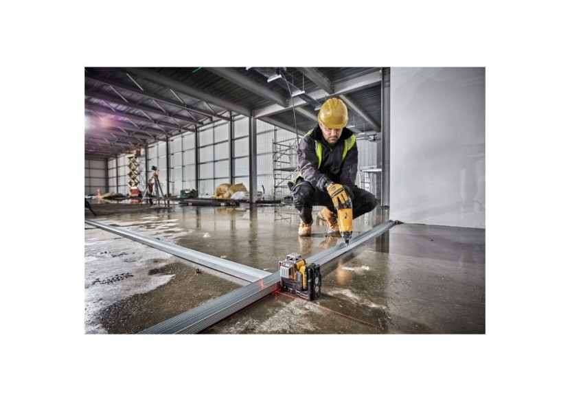 Niveau laser multilignes 3x360° XR 12V 2Ah Li-Ion - faisceaux rouges - DCE089D1R-QW - Dewalt
