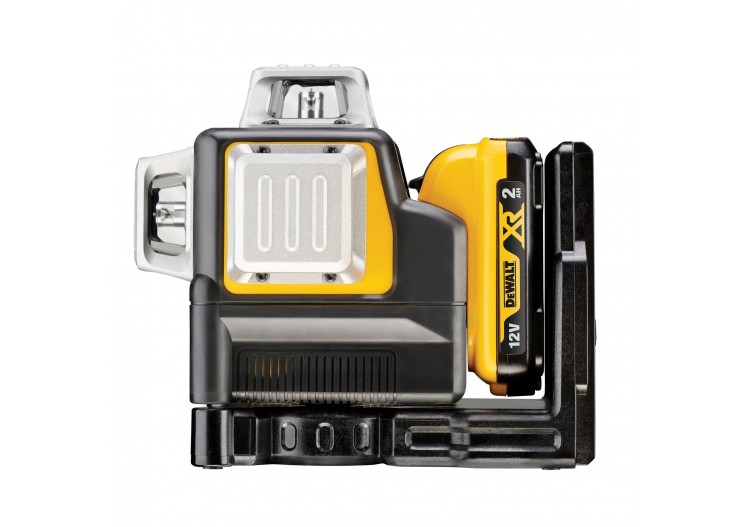 Niveau Laser multilignes 3x360° XR 12V 2Ah Li-Ion - faisceaux verts - DCE089D1G-QW - Dewalt