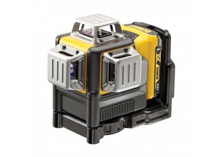 Niveau Laser multilignes 3x360° XR 12V 2Ah Li-Ion - faisceaux verts - DCE089D1G-QW - Dewalt 2