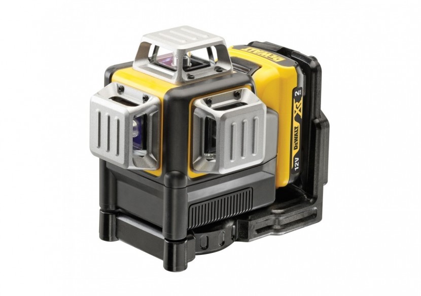 Niveau Laser multilignes 3x360° XR 12V 2Ah Li-Ion - faisceaux verts - DCE089D1G-QW - Dewalt