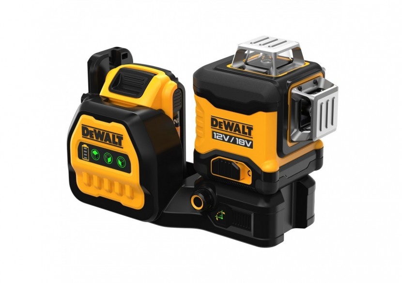 Niveau Laser multilignes 3x360° XR 12V / 18V 2Ah Li-Ion - faisceaux verts - DCE089D1G18-QW - Dewalt