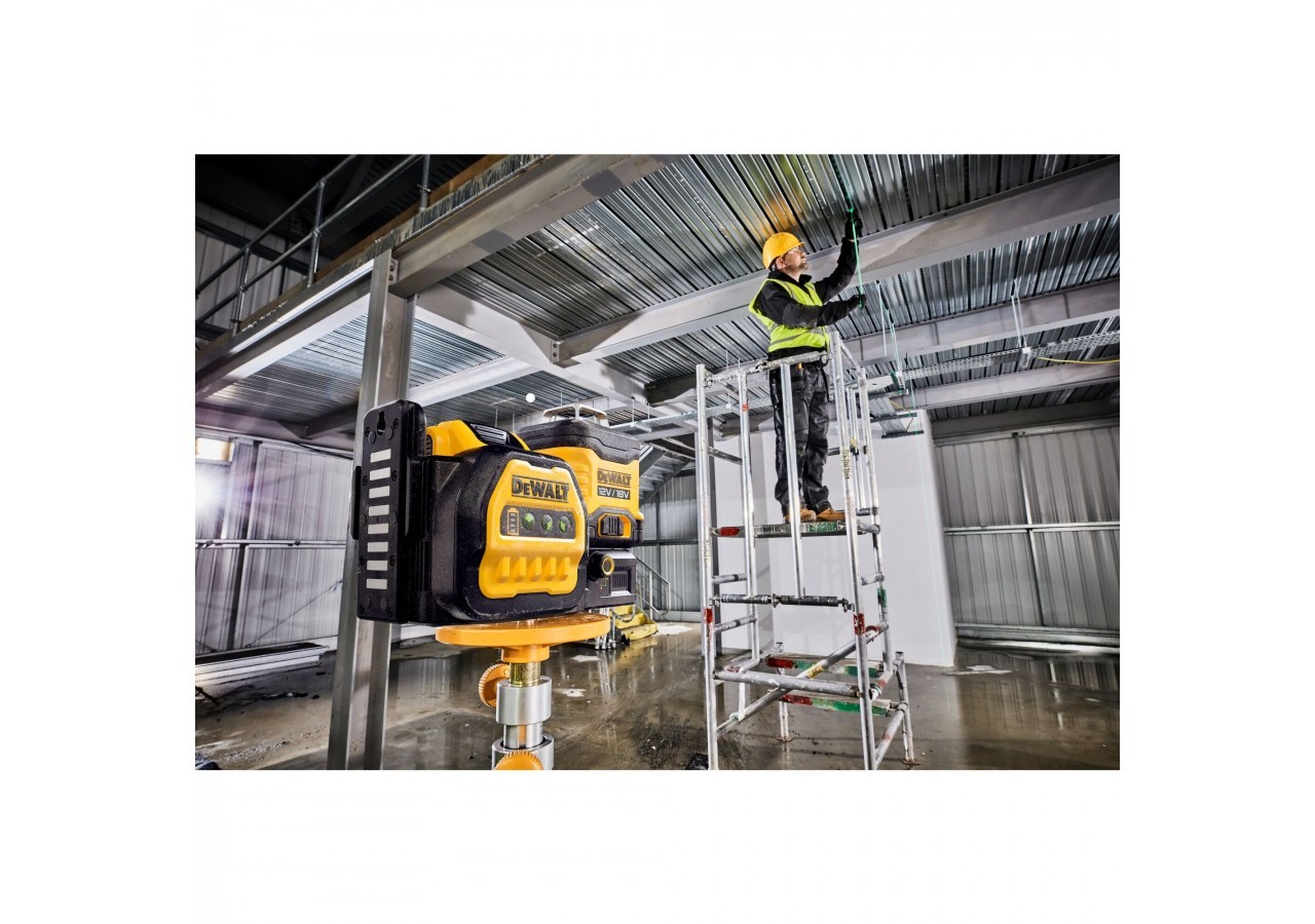 Niveau Laser multilignes 3x360° XR 12V / 18V - faisceaux verts - DCE089NG18-XJ - Dewalt