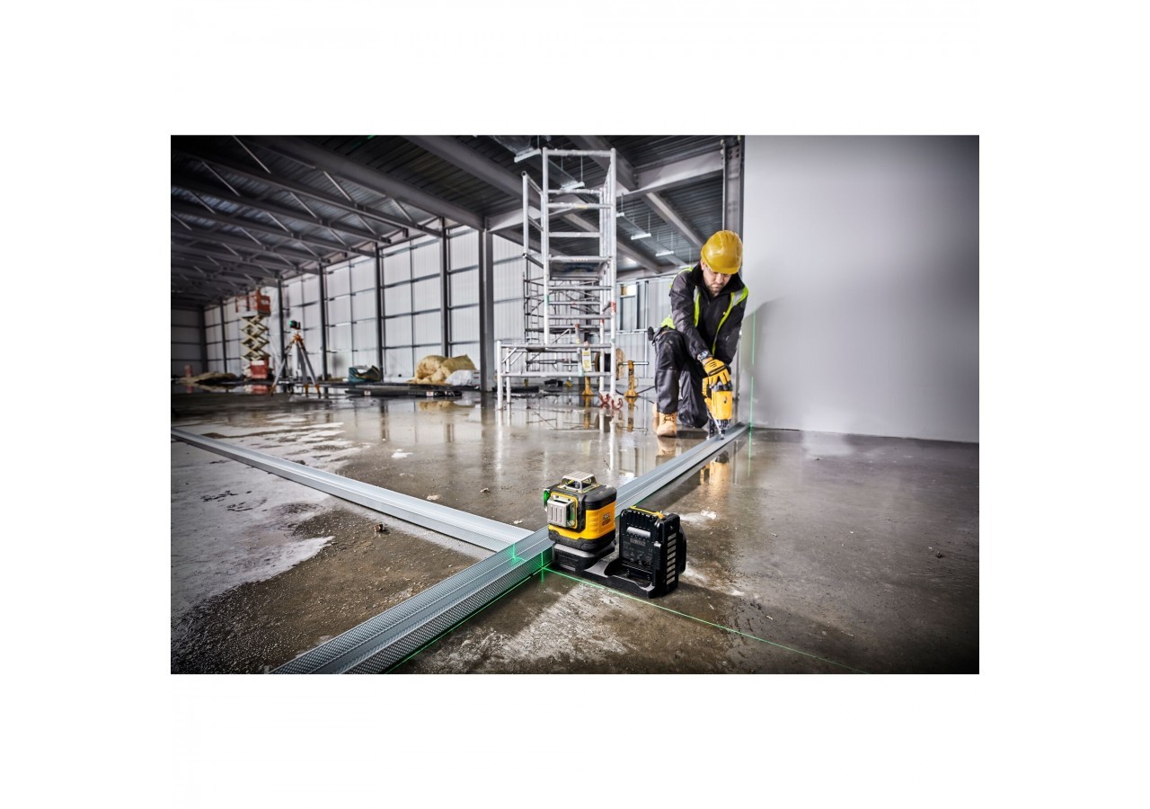 Niveau Laser multilignes 3x360° XR 12V / 18V - faisceaux verts - DCE089NG18-XJ - Dewalt