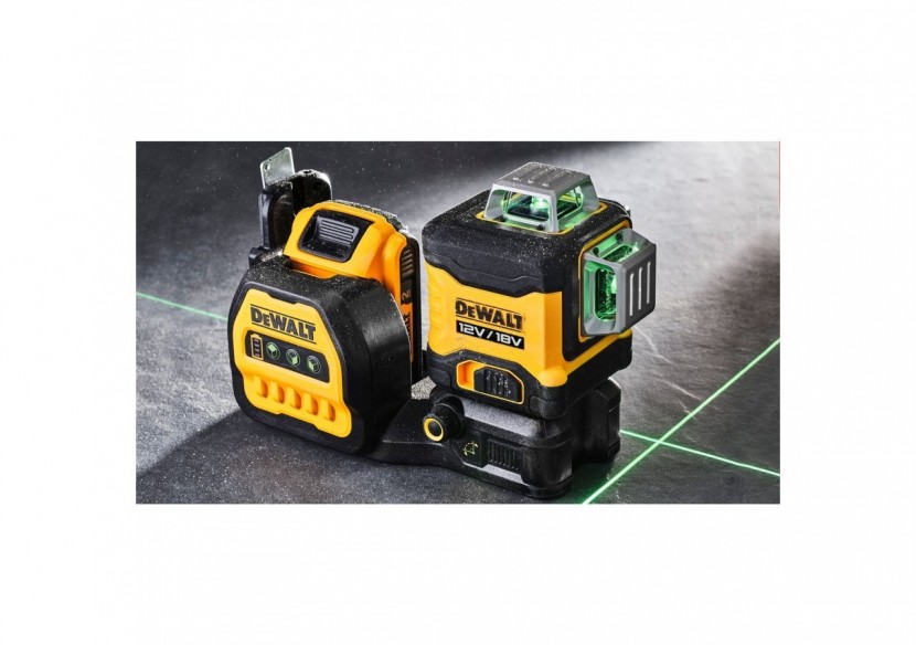 Niveau Laser multilignes 3x360° XR 12V / 18V - faisceaux verts - DCE089NG18-XJ - Dewalt