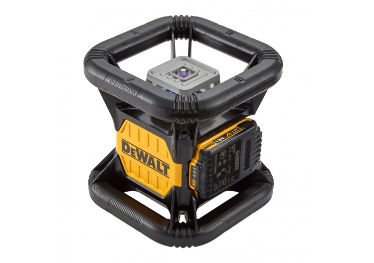 Niveau laser rotatif double pente intérieur/extérieur XR 18V 2Ah Li-Ion - faisceaux rouges - DCE079D1R-QW - Dewalt