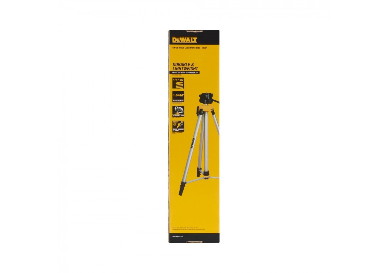 Trépied télescopique aluminium - DE0881T-XJ - Dewalt