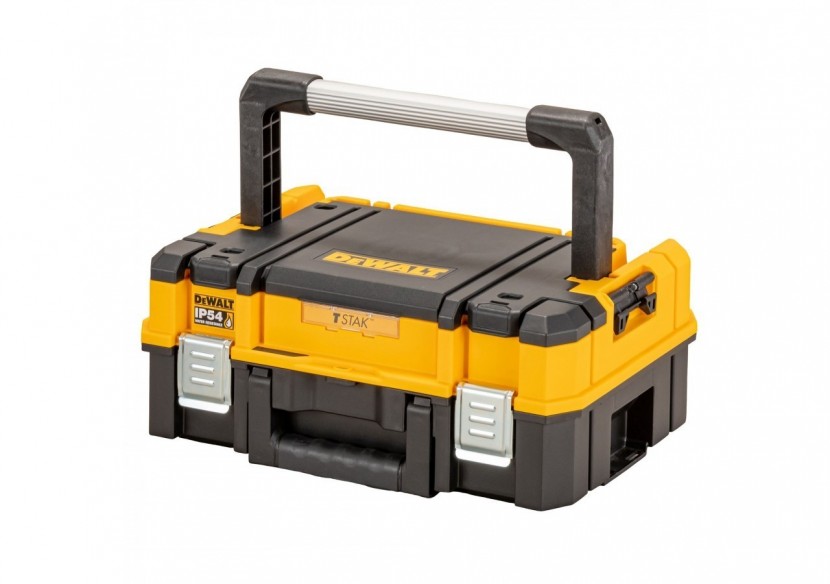 Coffret TSTAK IP54 - petite contenance avec organiseur supérieur et longue poignée supérieure - DWST83344-1 - Dewalt